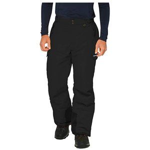 NWT SkiGear Men's Snow Sports Cargo Pants Size XL 32" Inseam Black $80 7C031